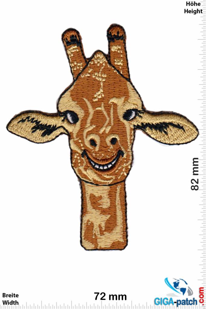 Pferd Giraffe Head - Smile