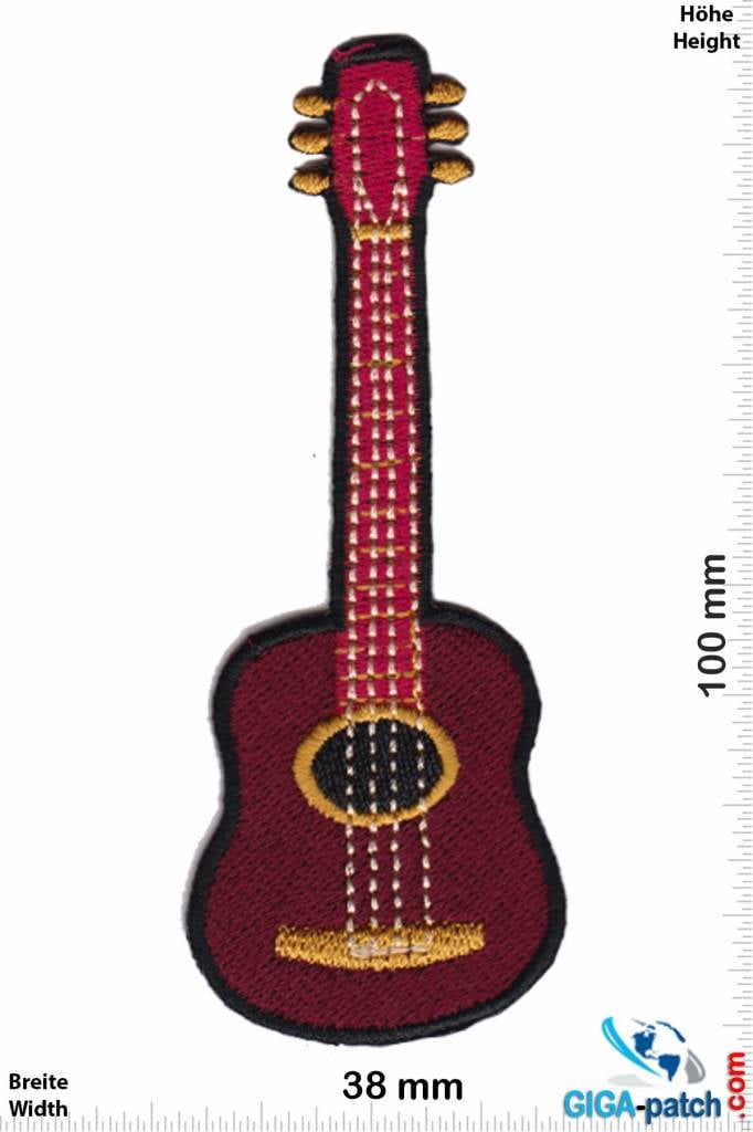 Gitarre Acoustic Guitar - red