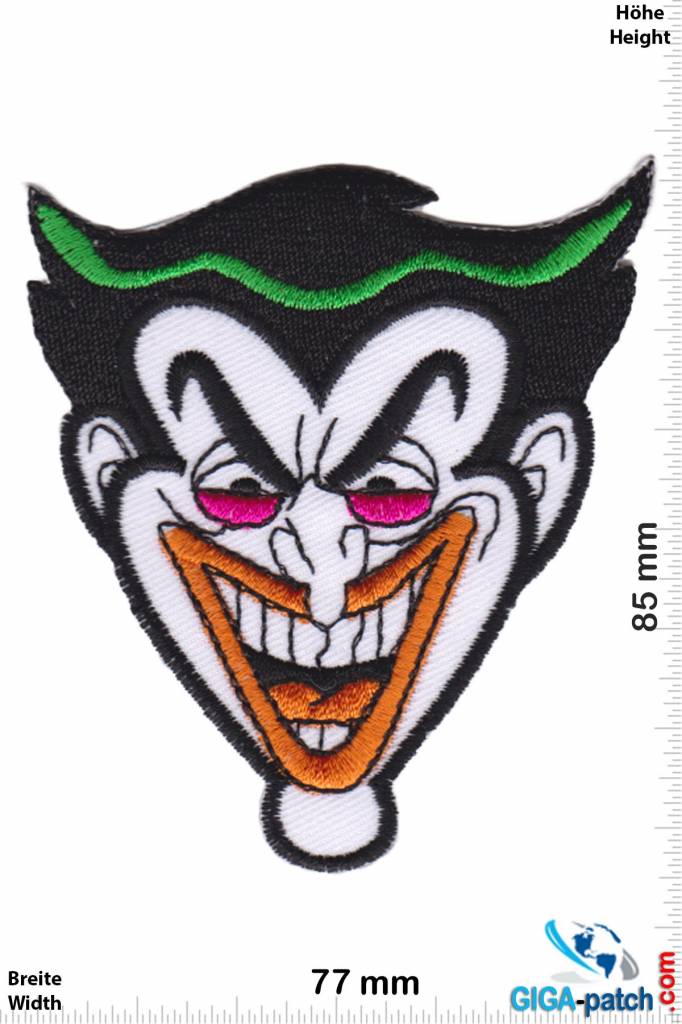 Joker Joker - Batman - Cartoon - Patch Keychains Stickers   - Biggest Patch Shop worldwide