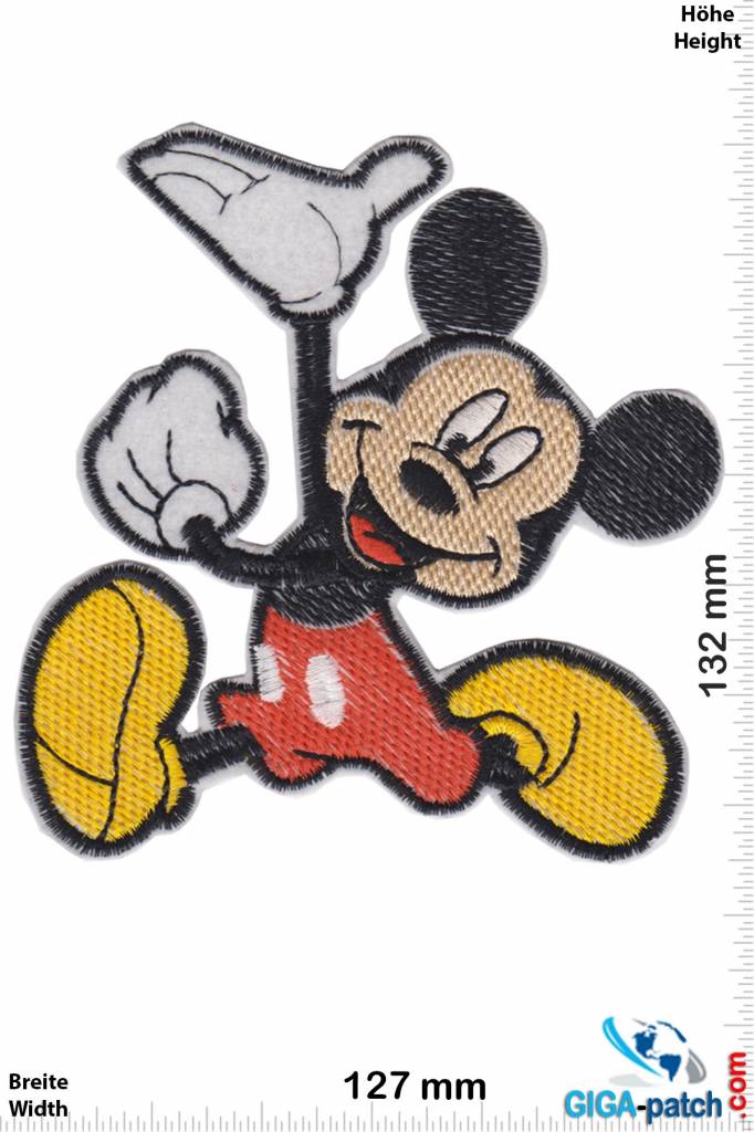 Mickey Manson embroidered patch