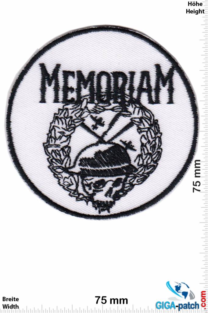 Army Memoriam - black white