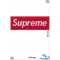 Supreme Supreme red / white - Softpatch