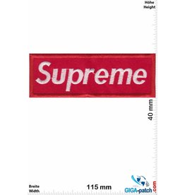 Supreme Supreme red / white - Softpatch