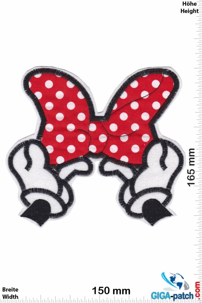 Mickey Mouse  Mickey Mouse - Mini Mouse  - Ribbon - Big - Softpatch