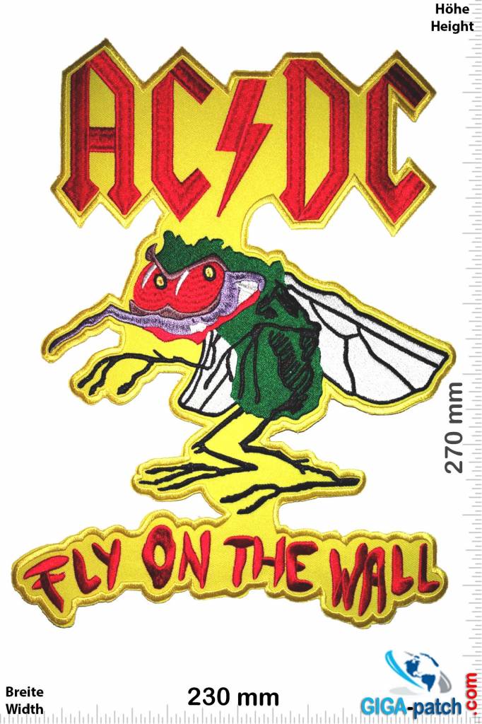 AC DC AC DC  - ACDC - Fly on the Wall - 27 cm