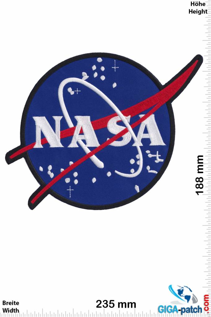 Nasa NASA - with Stars - 23 cm