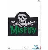 Misfit Misfits - Skull - green