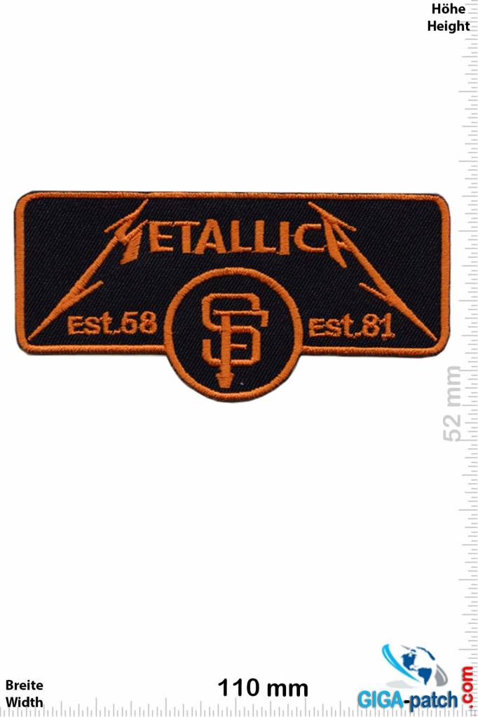 Metallica Metallica  -SF - orange