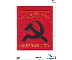 バンドスコア　ACCEPT RUSSIAN ROULETTE　アクセプト バンドスコア ACCEPT RUSSIAN ROULETTE アクセプト