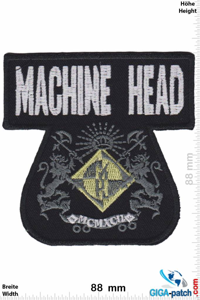 Machine Head Machine Head - Metal-Band- Coat of Arm