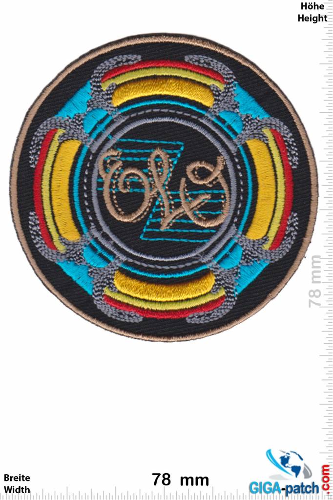 Other Collectable Patches ELECTRIC LIGHT ORCHESTRA BRITISH HEAVY ROCK ...