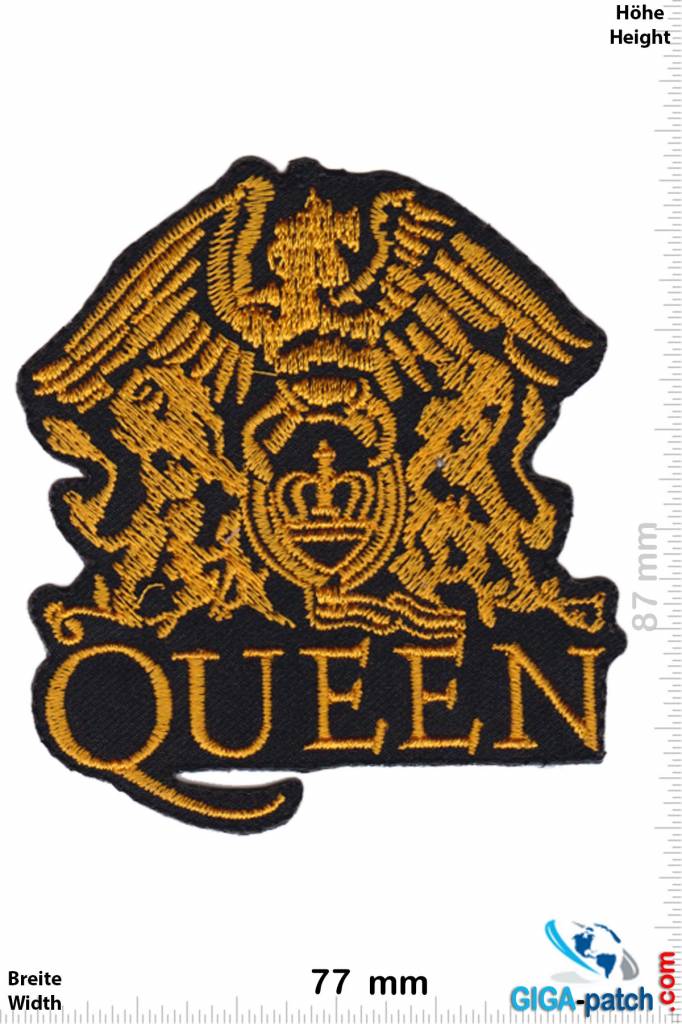 Queen Queen - gold - Wappen