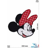 Mickey Mouse  Mickey Mouse - Mini Mouse - Head - Softpatch - 23 cm