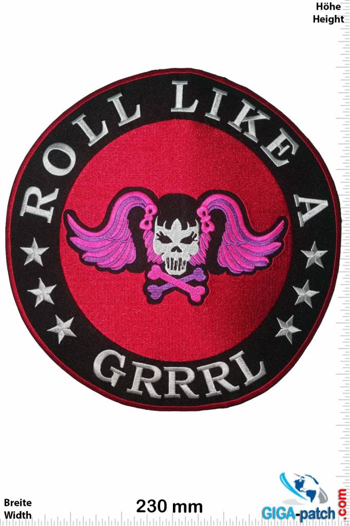 Roll Like a Grrrl - 23 cm