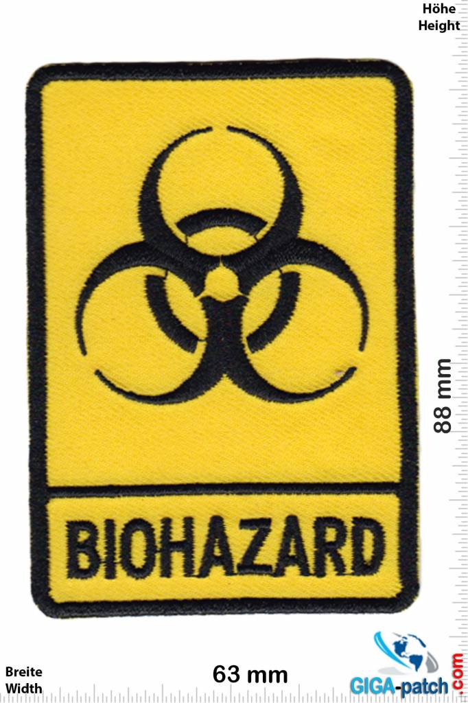 Biohazard BIOHAZARD VIRUS - yelllow