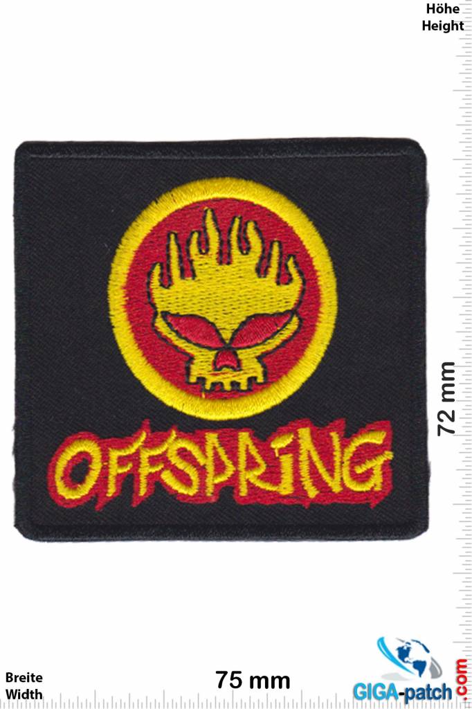 The Offspring The Offspring - gold red - Punkband Orange County