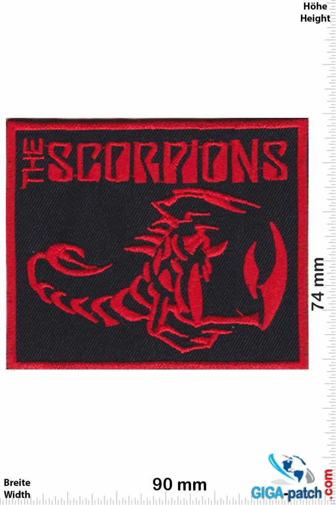 Scorpions The Scorpions - red - square