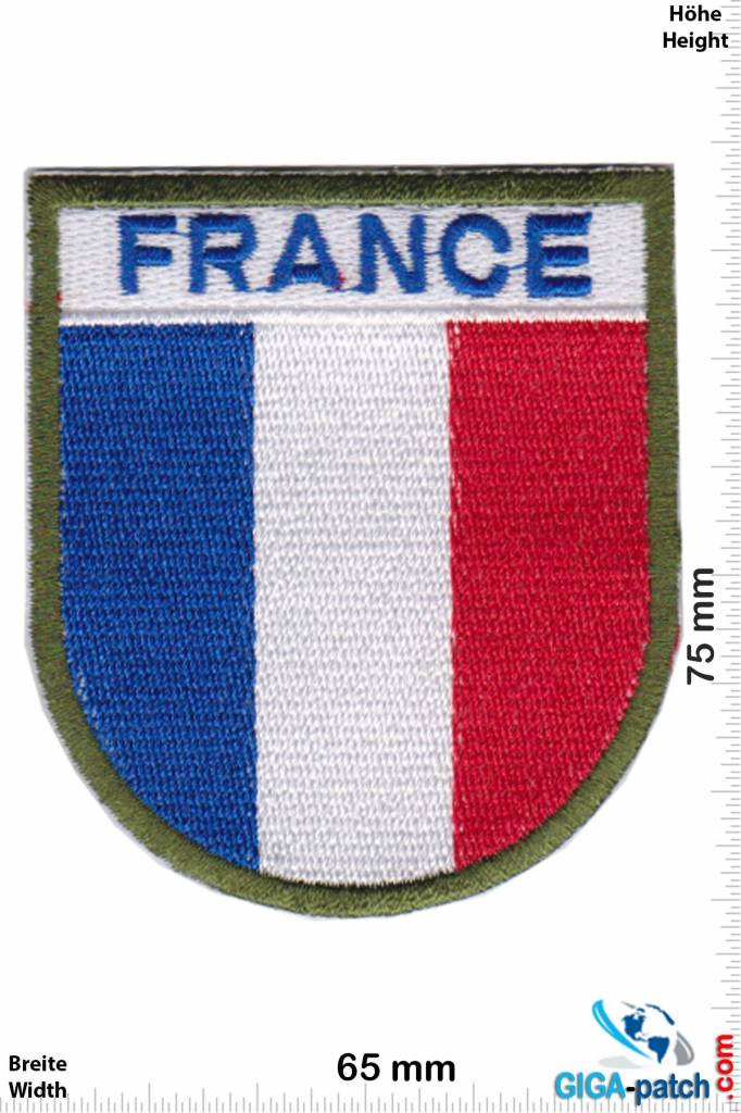 Frankreich, France France  - coat of arms - green