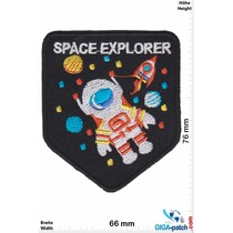 Nasa Space Explorer  - Raumfahrt Weltraum - black