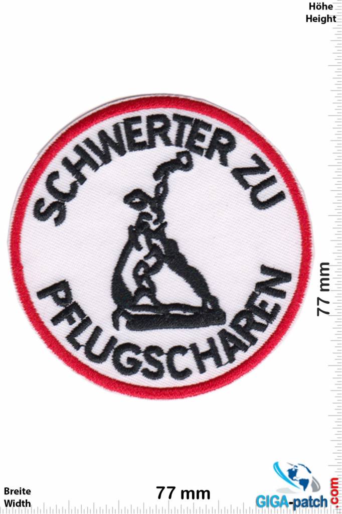 Frieden Schwerter zu Pflugscharen - Peace