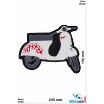 Vespa Vespa - weiss - 24 cm -  Roller - Scooter