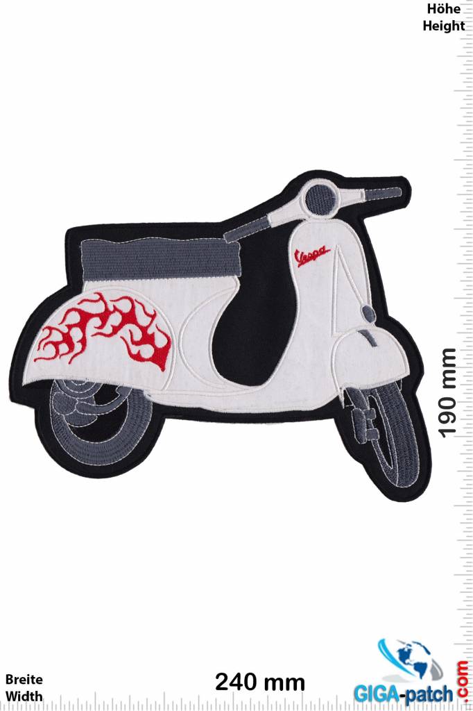 Vespa Vespa - white - 24 cm -  Roller - Scooter