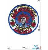 Grateful Dead  Grateful Dead - skull rose - round