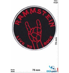 Rammstein Rammstein - Live to Rock - round
