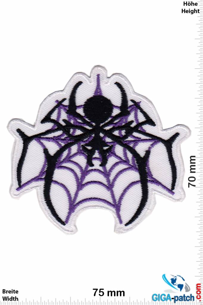 Spinne Black Spider - purple