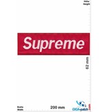 Supreme Supreme rot / weiss - Softpatch