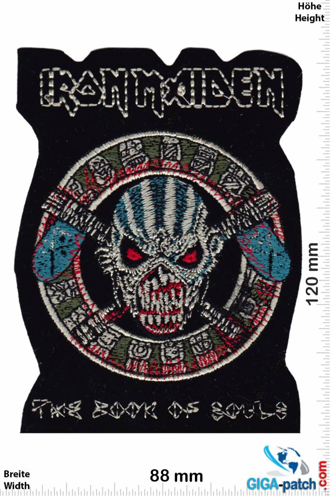 Iron Maiden Patch Book of Souls Trooper Killers Eddie band logo Official New