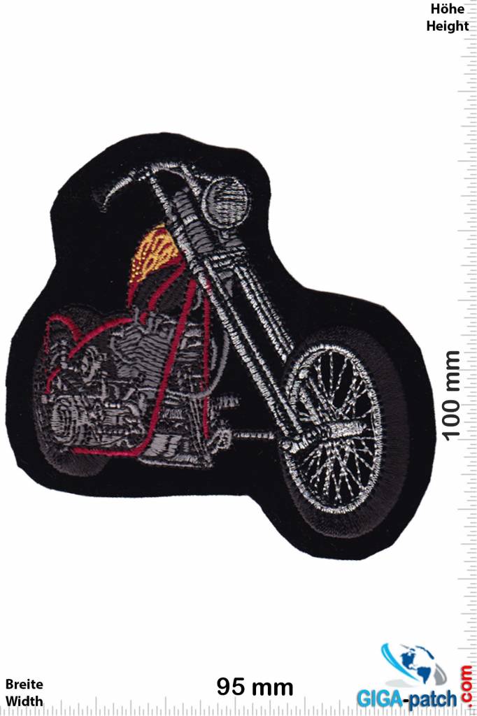 Chopper - Choppers - Oldschool - HQ- Patch - Back Patches - Patch  Keychains Stickers -  - Biggest Patch Shop worldwide