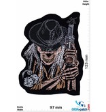 Totenkopf Skull Cowboy - Player - Cube 8 Ball - HQ