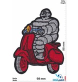 Vespa Vespa - Michelin Mann red- HQ