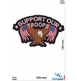 Biker Support our Troops - Eagle USA -  29 cm - BIG