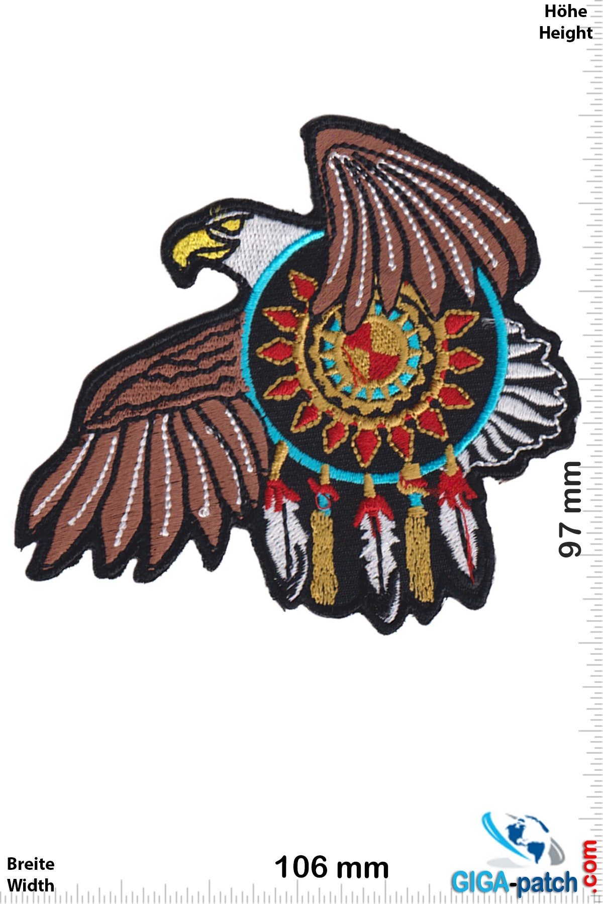 Indianer Eagle - dream catcher - HQ