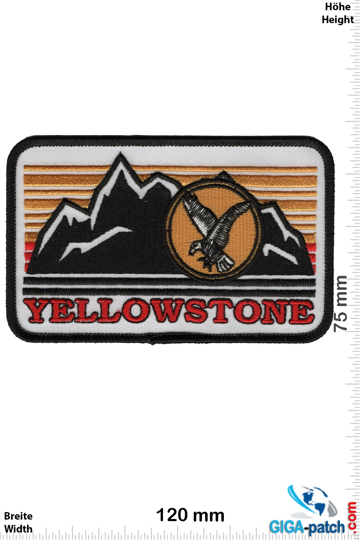 Yellowstone National Park Patch