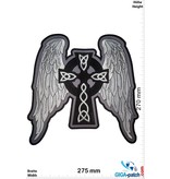 Crucifix Cross - Crucifix - Angel Wings -  27 cm