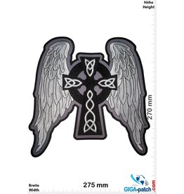 Crucifix Cross - Crucifix - Angel Wings -  27 cm