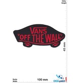 Vans Vans - black red