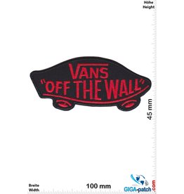 Vans Vans - black red