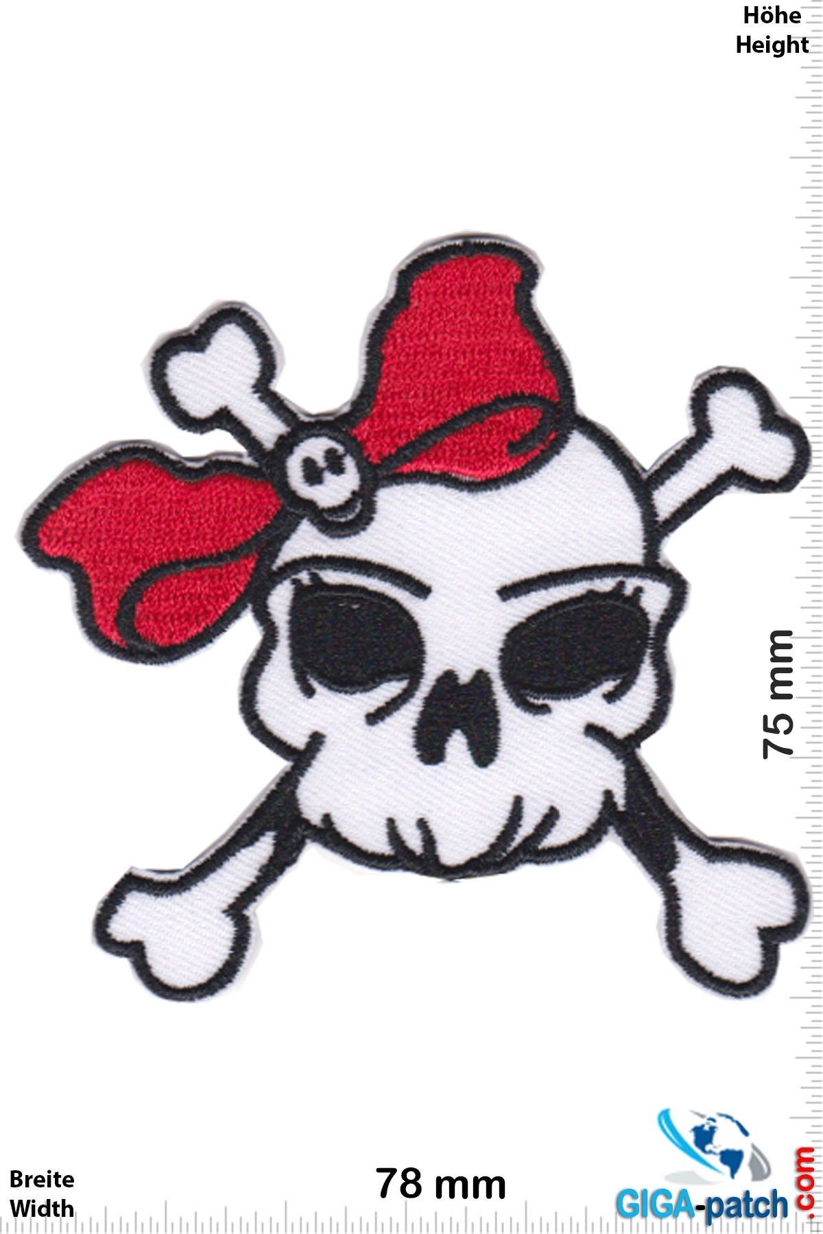 Totenkopf Totenkopf - Lady - red