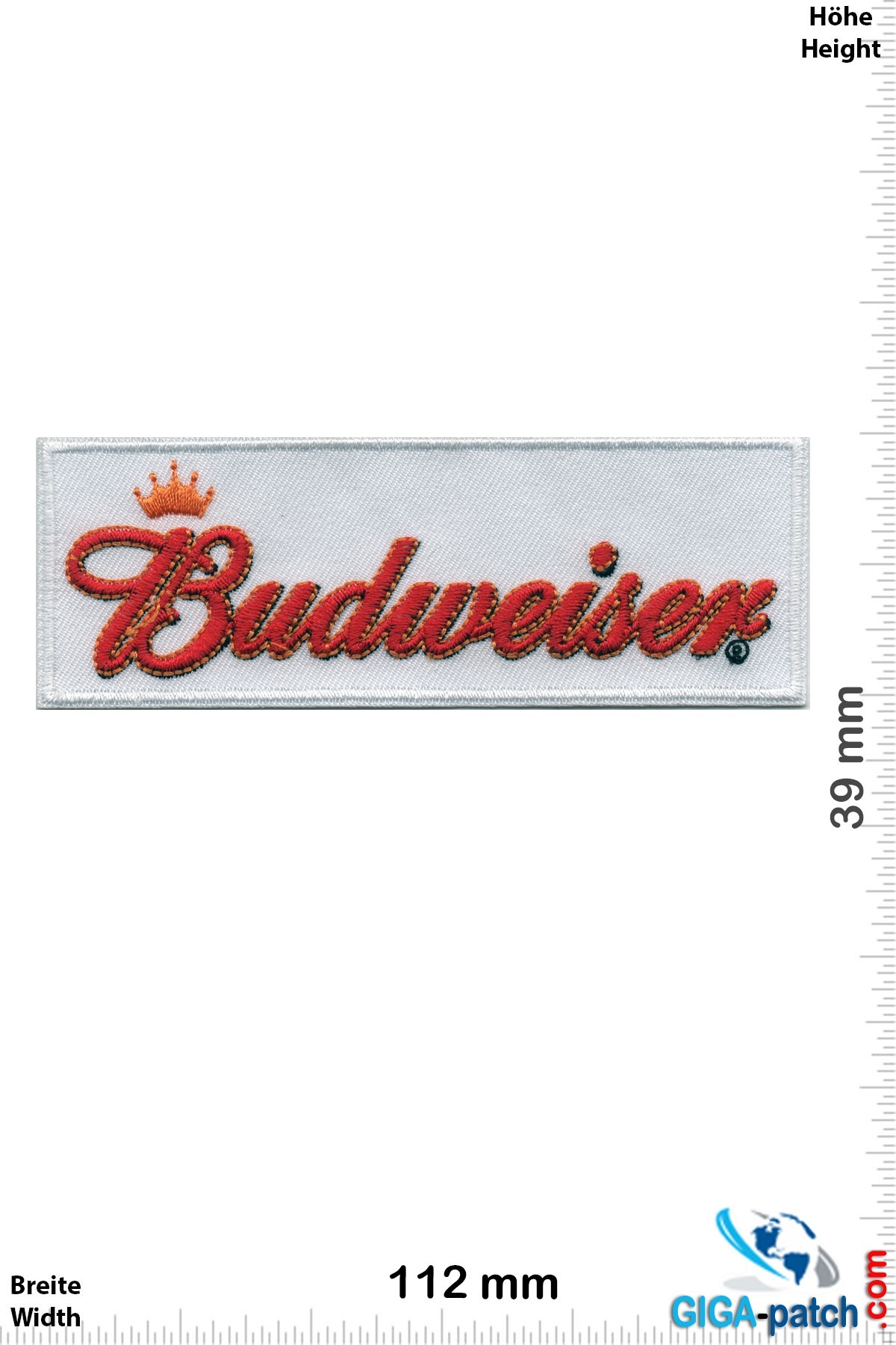 Budweiser Budweiser - white