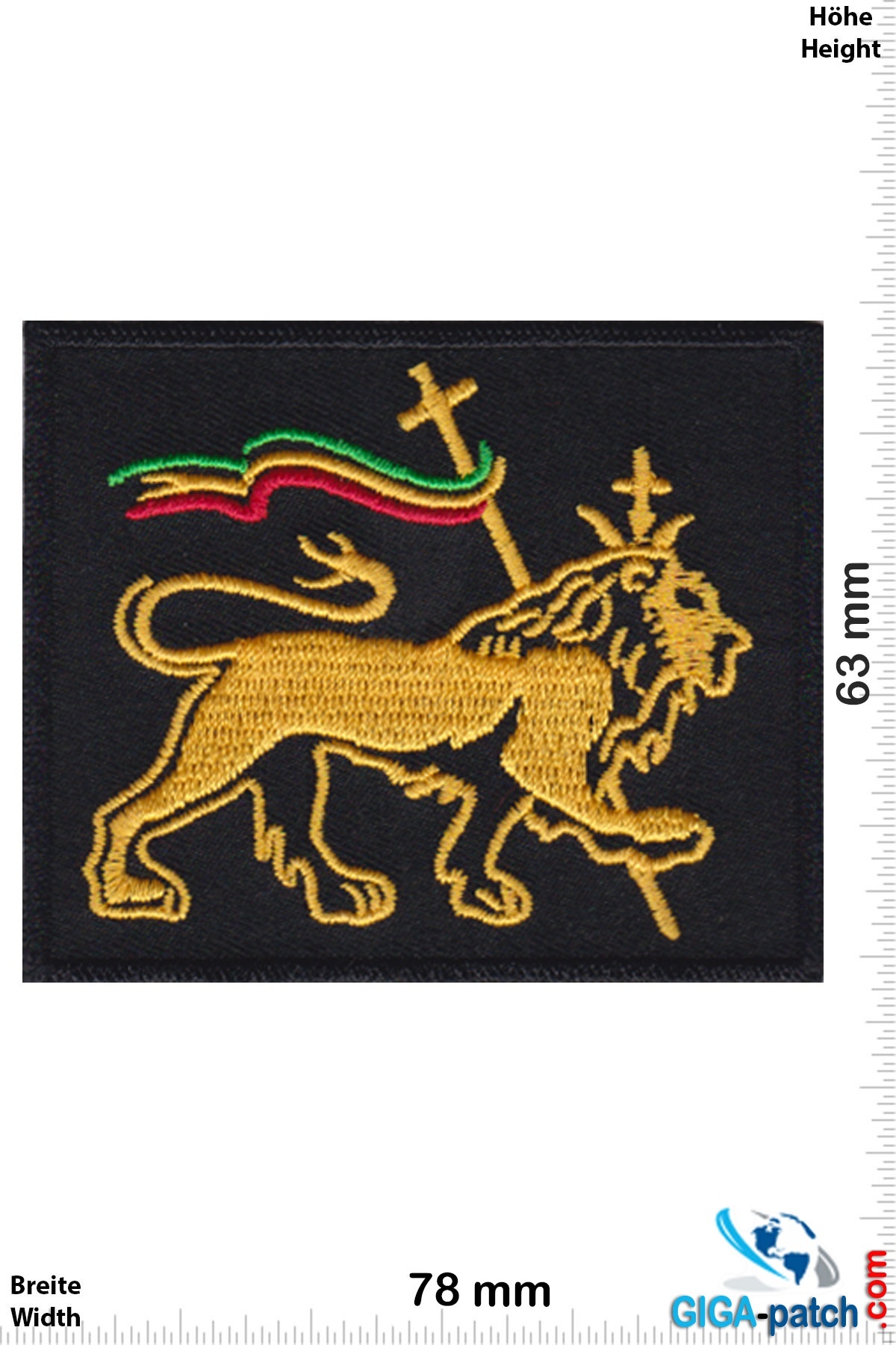 Reggae Lion Of Judah Reggae Rastafari - square