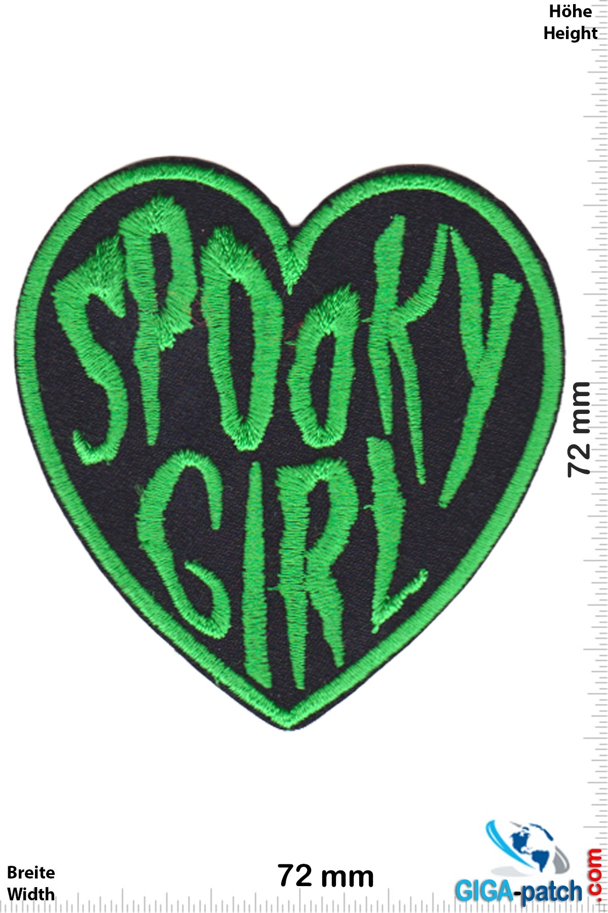 Oldschool Spooky Girl - Heart