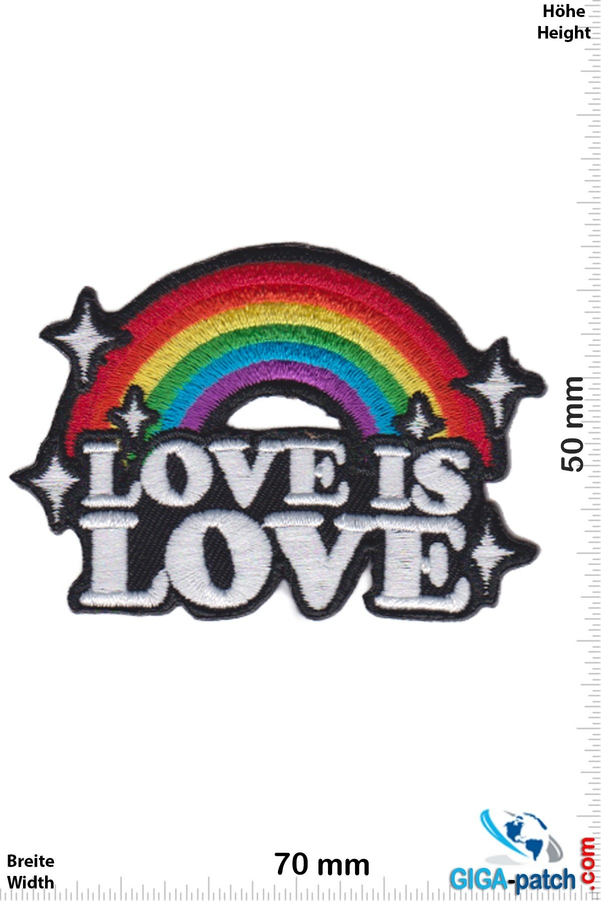 Love Love is Love - Regenbogen