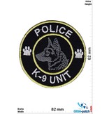 Police Police - K-9 Unit - Police dog - Hundestaffel  - gold silver