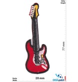 Gitarre Red E-Guitar