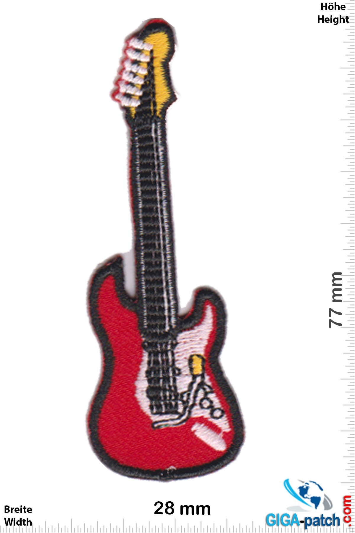 Gitarre Red E-Guitar