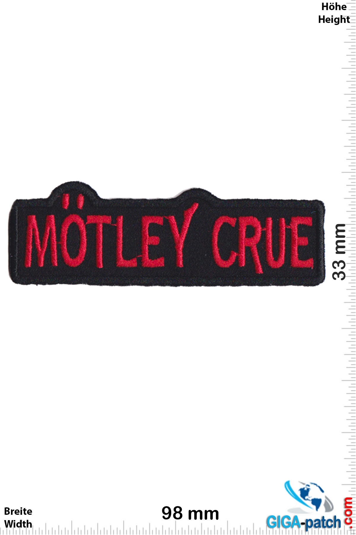 Motley Crue Motley Crue - red- black